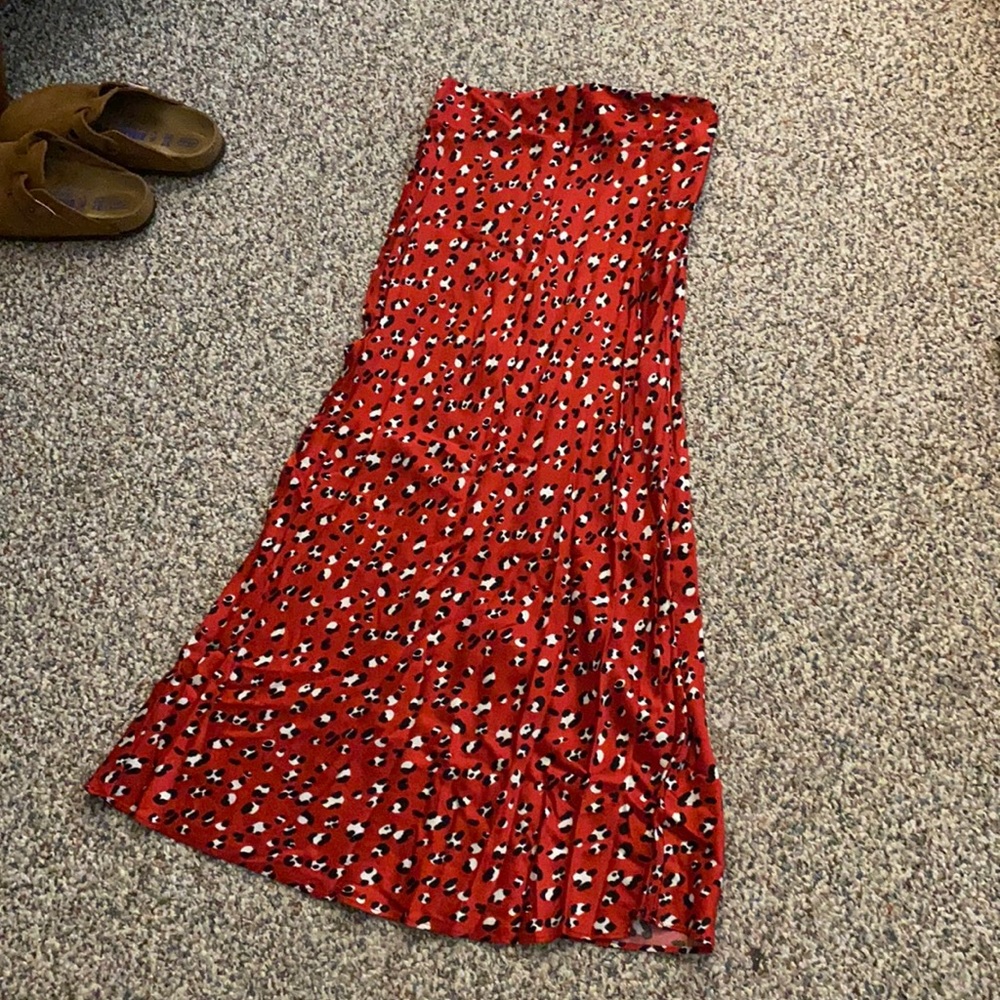 Urban Outfitters Silk Skirt